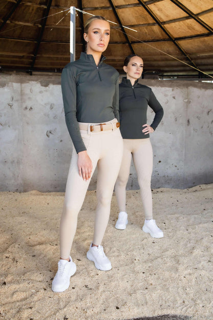 Empowering base layer Khaki green